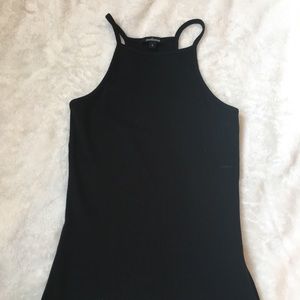 brand new ribbed high neck tank top